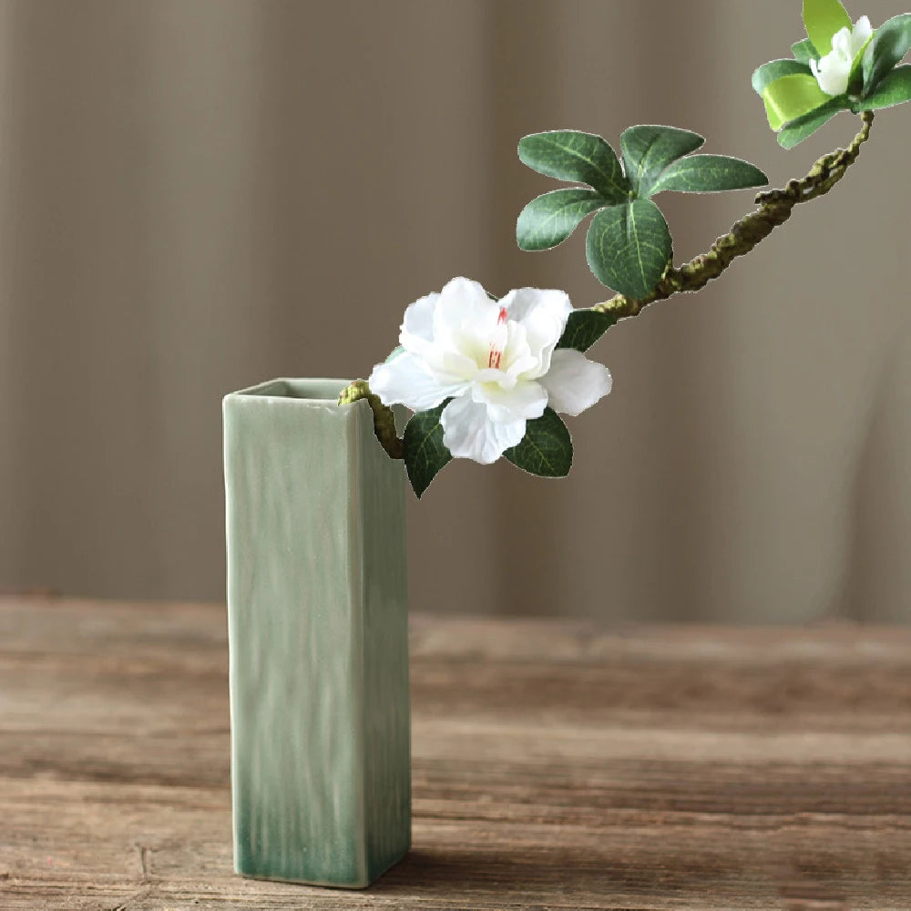 Minimalist Ceramic Vase Set - Elegant Home & Office Decoration