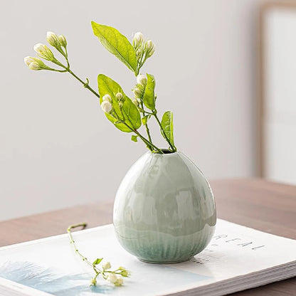 Minimalist Ceramic Vase Set - Elegant Home & Office Decoration