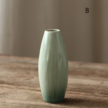 Minimalist Ceramic Vase Set - Elegant Home & Office Decoration