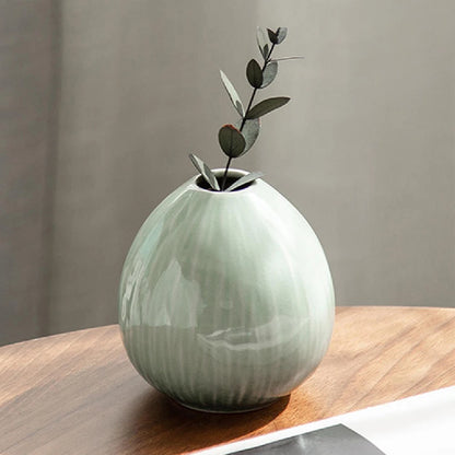 Minimalist Ceramic Vase Set - Elegant Home & Office Decoration